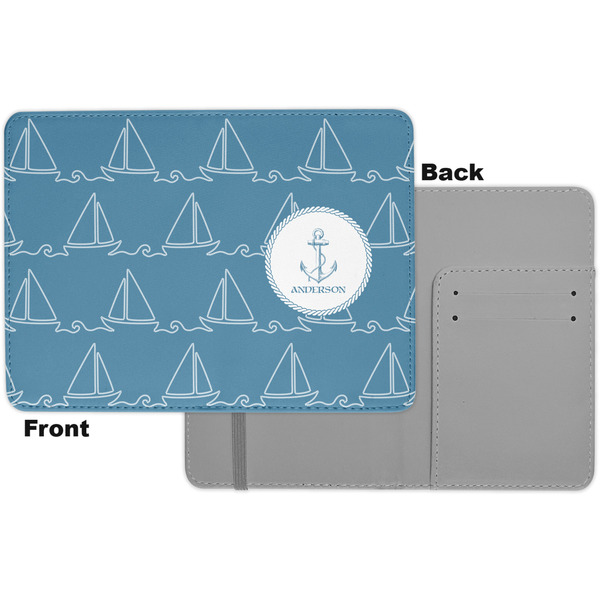 Rope Sail Boats Passport Holder - Apvl