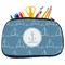 Rope Sail Boats Neoprene Pencil Case - Medium w/ Name or Text