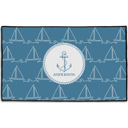 Rope Sail Boats Door Mat - 60"x36" (Personalized)