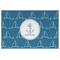 Rope Sail Boats Personalized Placemat (Back)