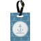 Rope Sail Boats Personalized Rectangular Luggage Tag