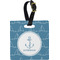 Rope Sail Boats Personalized Square Luggage Tag