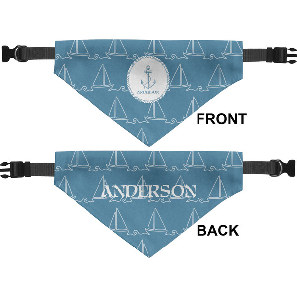 Rope Sail Boats Pet Bandana Approval