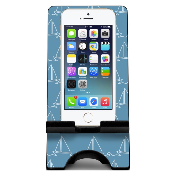 Rope Sail Boats Phone Stand w/ Phone