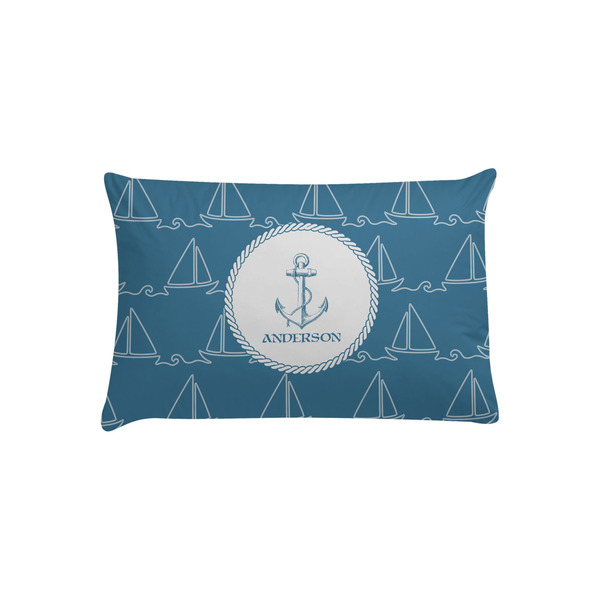 Custom Rope Sail Boats Pillow Case - Toddler (Personalized)