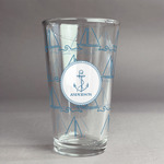 Rope Sail Boats Pint Glass - Full Print (Personalized)