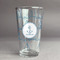 Rope Sail Boats Pint Glass - Full Fill w Transparency - Front/Main