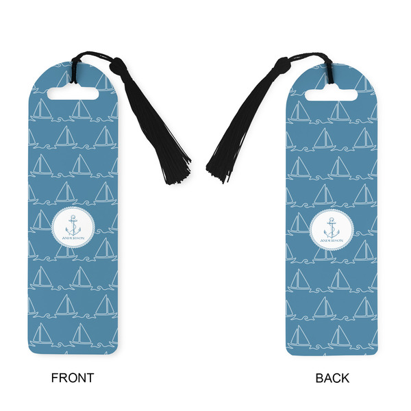 Rope Sail Boats Plastic Bookmarks - Approval