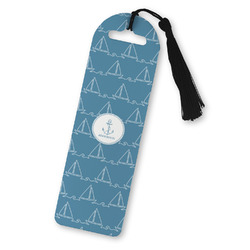 Rope Sail Boats Plastic Bookmark (Personalized)