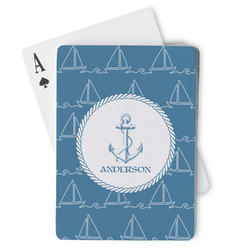 Rope Sail Boats Playing Cards (Personalized)