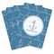 Rope Sail Boats Playing Cards - Hand Back View