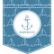 Rope Sail Boats Iron On Faux Pocket (Personalized)