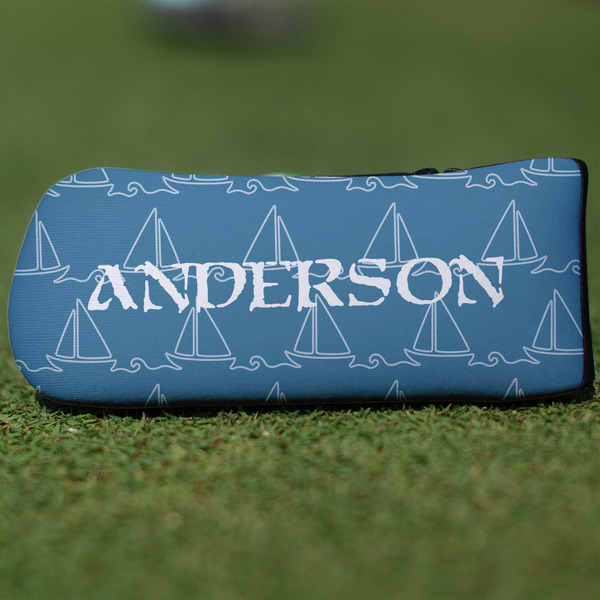Custom Rope Sail Boats Blade Putter Cover (Personalized)