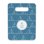 Rope Sail Boats Rectangular Trivet with Handle (Personalized)