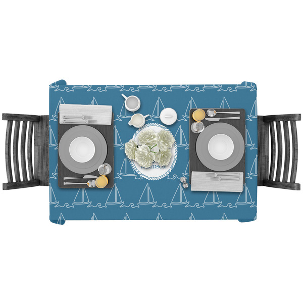 Rope Sail Boats Rectangular Tablecloths - LIFESTYLE