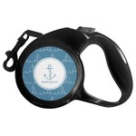 Rope Sail Boats Retractable Dog Leash - Large (Personalized)