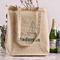 Rope Sail Boats Reusable Cotton Grocery Bag - In Context