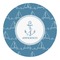 Rope Sail Boats Round Decal