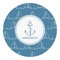 Rope Sail Boats Round Decal - Medium (Personalized)