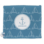 Rope Sail Boats Security Blanket - Single Sided (Personalized)