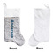 Rope Sail Boats Sequin Stocking - Approval