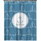 Rope Sail Boats Extra Long Shower Curtain - 70"x84" (Personalized)