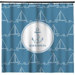 Rope Sail Boats Shower Curtain - Custom Size (Personalized)