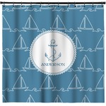 Rope Sail Boats Shower Curtain - Custom Size (Personalized)