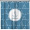 Rope Sail Boats Shower Curtain (Personalized) (Non-Approval)