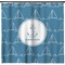 Rope Sail Boats Shower Curtain - Custom Size (Personalized)