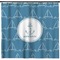 Rope Sail Boats Shower Curtain - 71" x 74" (Personalized)