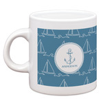 Rope Sail Boats Espresso Cup (Personalized)