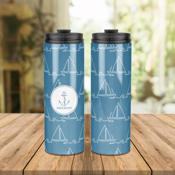 Rope Sail Boats Stainless Steel Tumbler - Lifestyle