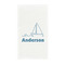 Rope Sail Boats Guest Paper Towels - Full Color - Standard (Personalized)