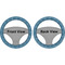 Rope Sail Boats Steering Wheel Cover- Front and Back