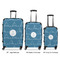 Rope Sail Boats Suitcase Set 1 - APPROVAL