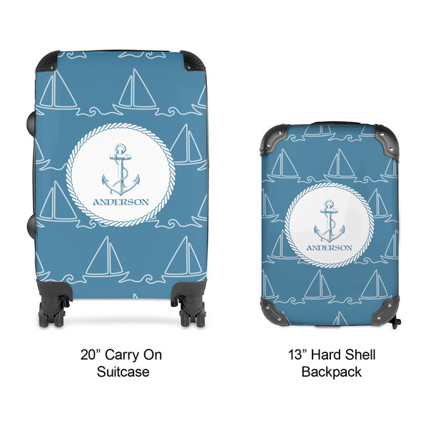 Rope Sail Boats Suitcase Set 4 - APPROVAL