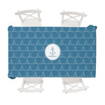 Rope Sail Boats Tablecloth - 58"x102" (Personalized)