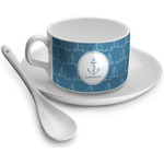 Rope Sail Boats Tea Cup (Personalized)