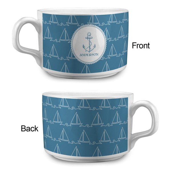 Rope Sail Boats Tea Cup - Single Apvl