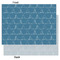 Rope Sail Boats Tissue Paper - Lightweight - Large - Front & Back