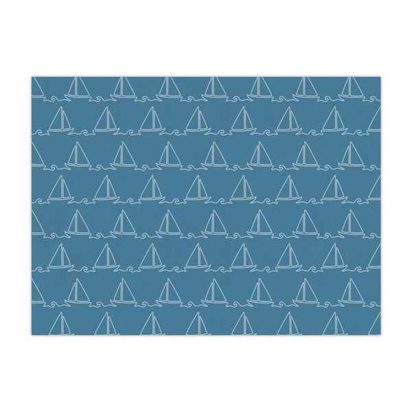 Custom Rope Sail Boats Tissue Paper Sheets - Large - Lightweight