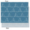 Rope Sail Boats Tissue Paper - Lightweight - Medium - Front & Back