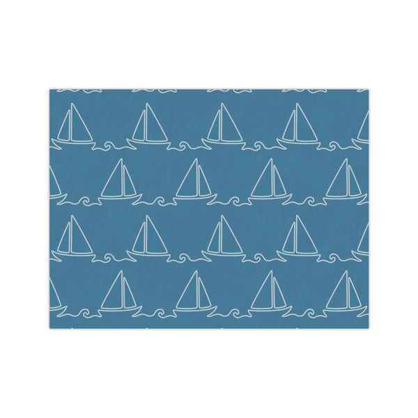 Custom Rope Sail Boats Tissue Paper Sheets - Medium - Lightweight