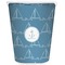 Rope Sail Boats Trash Can White
