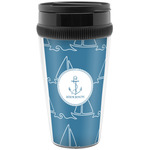 Rope Sail Boats Acrylic Travel Mug without Handle (Personalized)