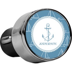 Rope Sail Boats USB Car Charger (Personalized)