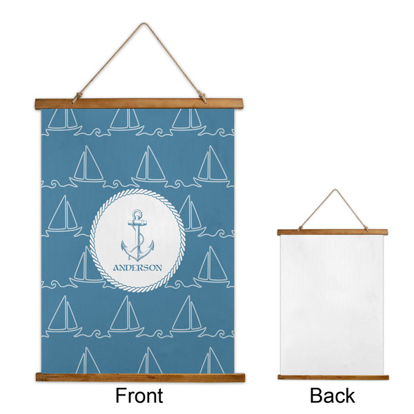 Rope Sail Boats Wall Hanging Tapestry - Portrait - APPROVAL