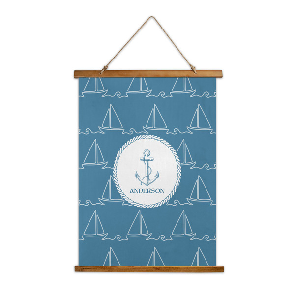Custom Rope Sail Boats Wall Hanging Tapestry (Personalized)