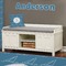 Rope Sail Boats Wall Name Decal On Storage Bench
